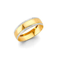 14K 2T Men Wed Band
