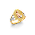 14K 3C Religious Ring