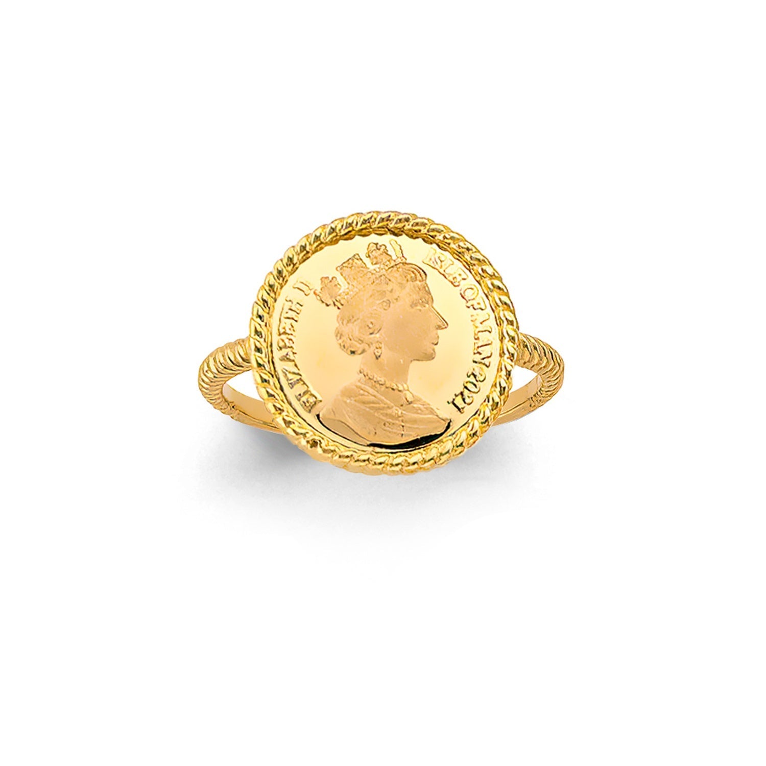 14KY Queen Elizabeth Ring / Set
