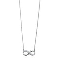 925 SS CZ INFINITY NECKLACE