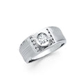 925 SILVER RING (SSRG26) - SIZE 11