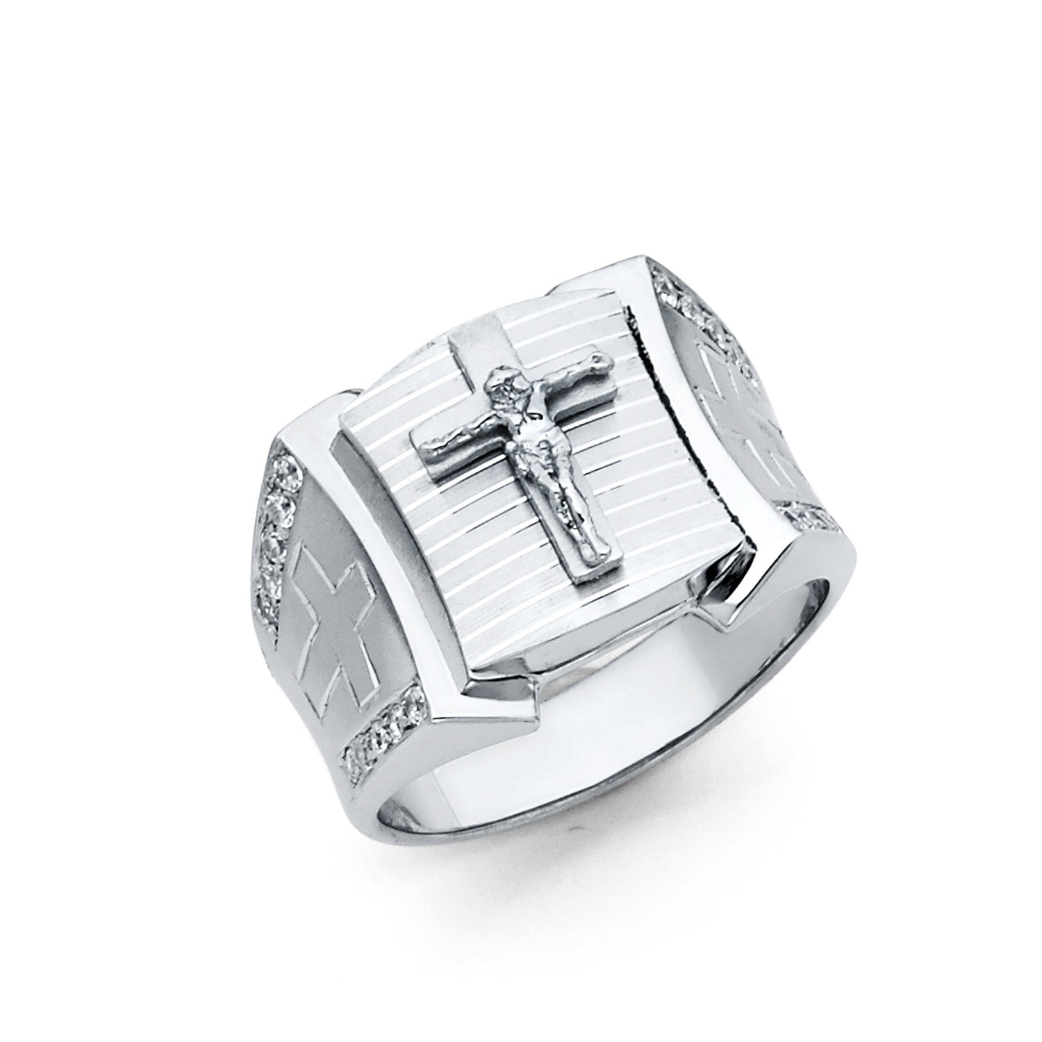 925 SILVER RING (SSRG32) - SIZE 9