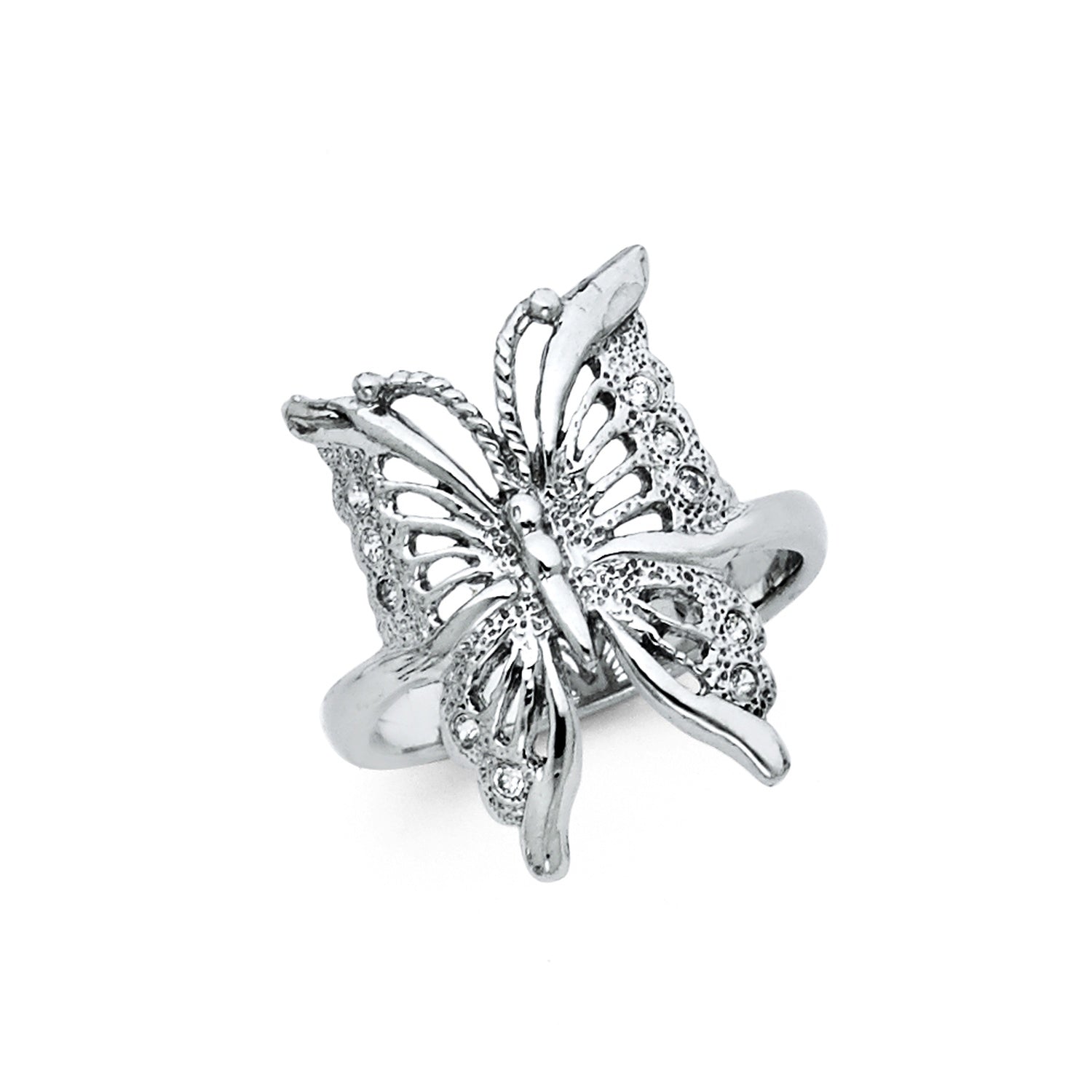 925 SILVER RING (SSRG41) - SZ 9