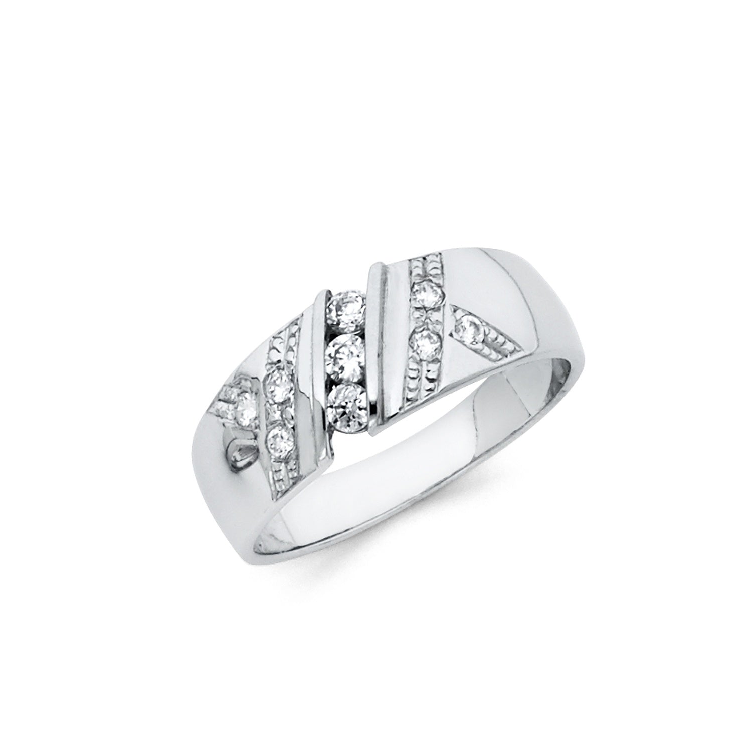 925 SILVER RING (SSRG86) - SZ 9