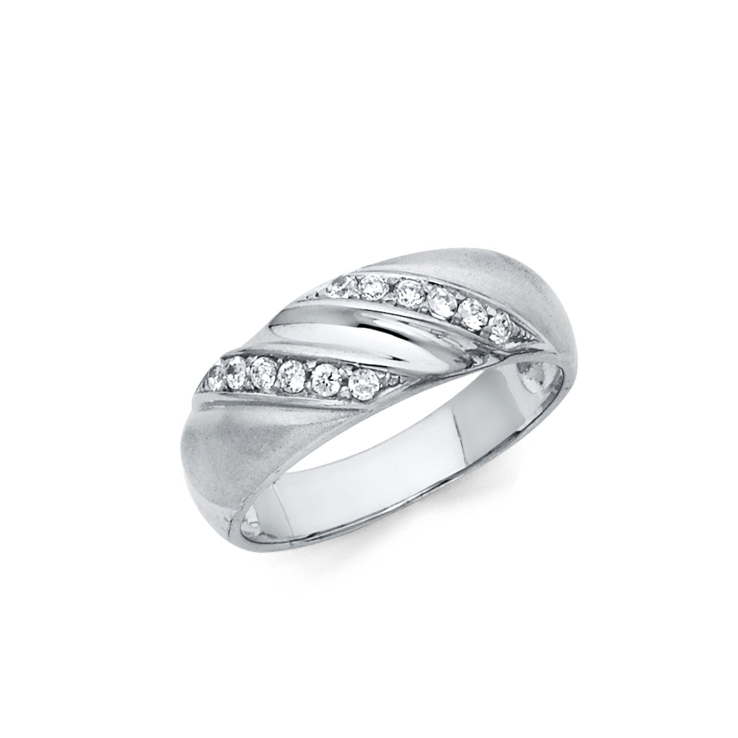 925 SILVER RING (SSRG92) - SZ 12
