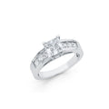 925 SILVER CZ RING SSRG128 - SZ 9