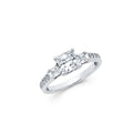 925 SILVER CZ RING SSRG151 - SZ 7
