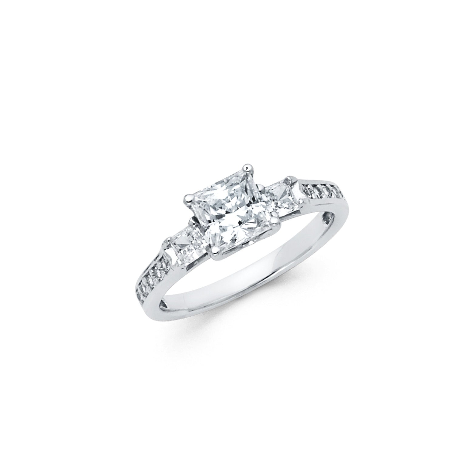 925 SILVER CZ RING SSRG151 - SZ 7