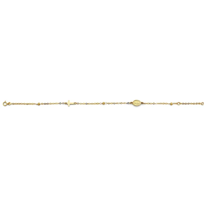 14K 3C Ball Light Bracelet