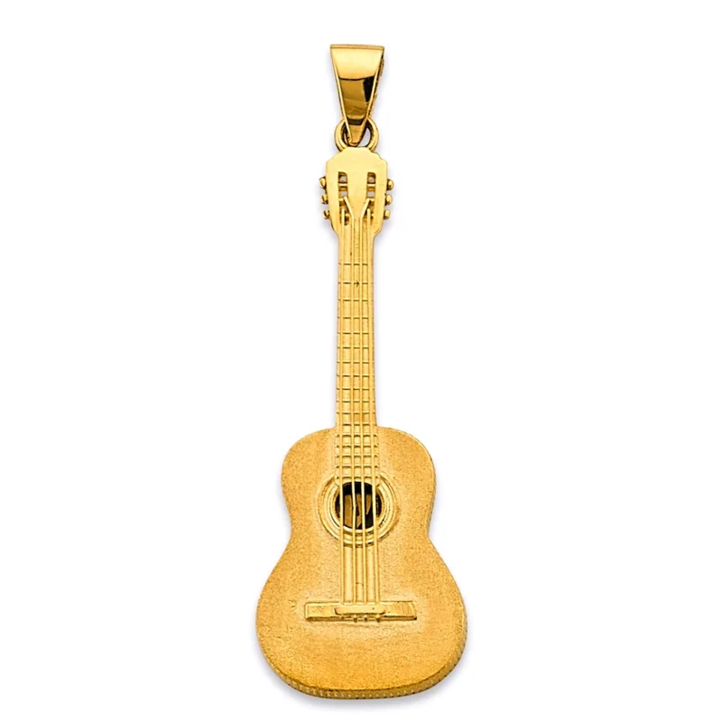 14KY Guitar Pendant